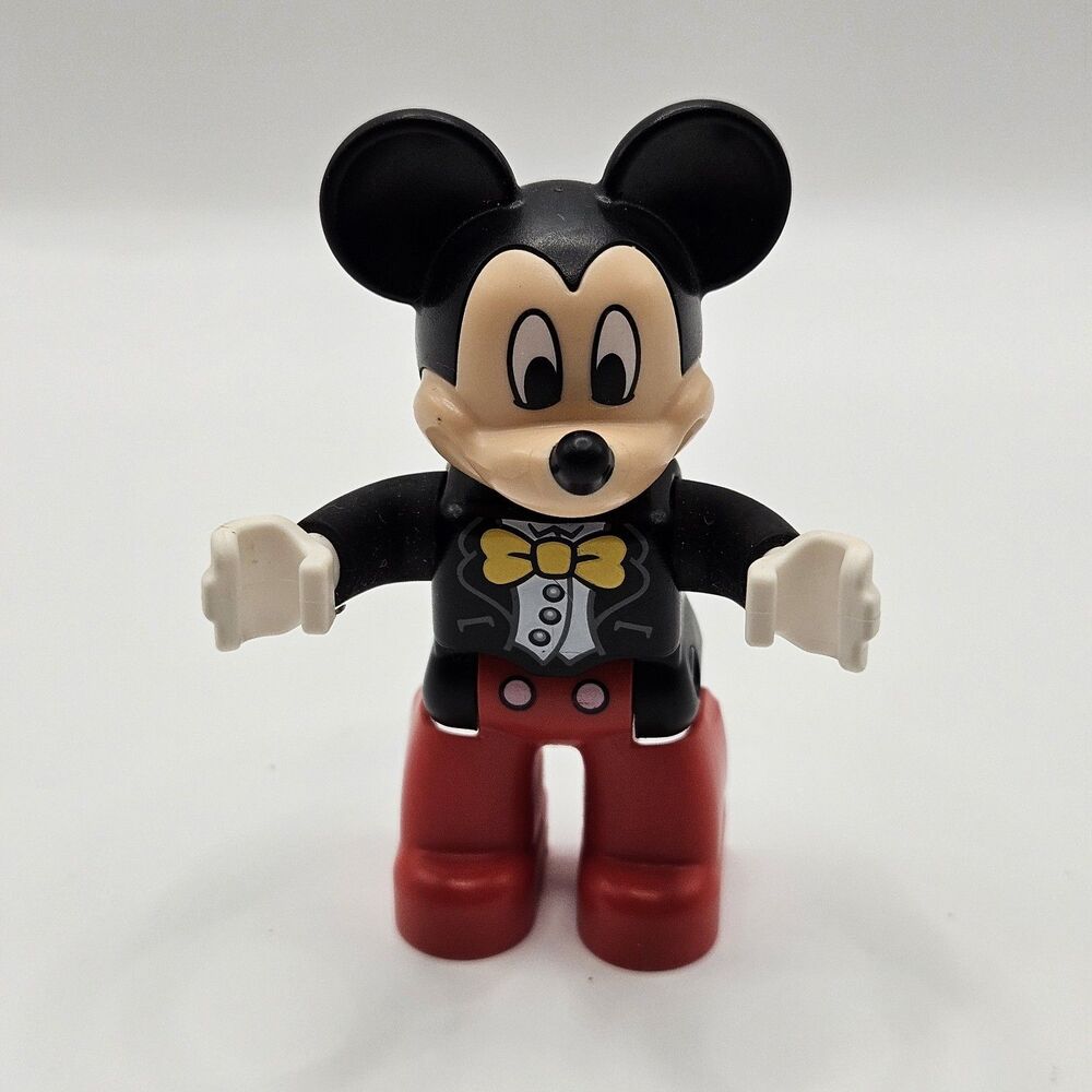 Disney Mickey Mouse Figure Tuxedo Bow Tie  3.5" Toy